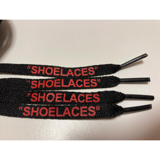 FLAT "SHOELACES" BLACK/RED LOGO メンズの靴/シューズ(スニーカー)の商品写真