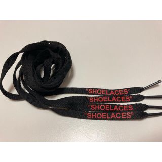 FLAT "SHOELACES" BLACK/RED LOGO(スニーカー)