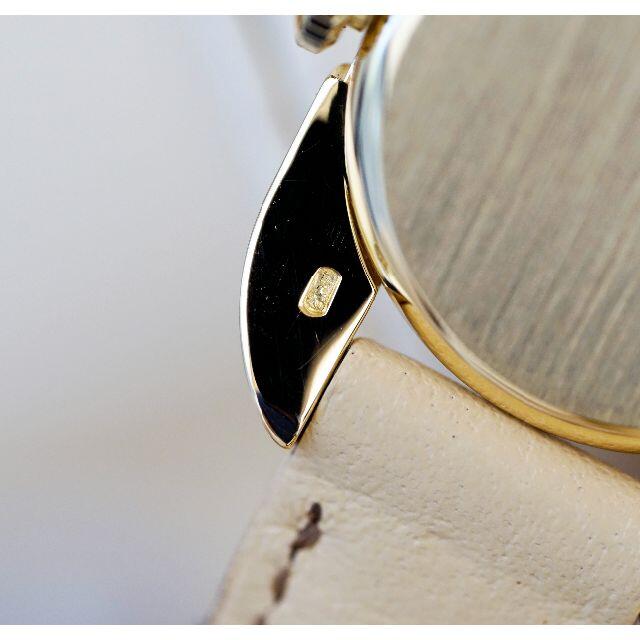 OMEGA(オメガ)の美品 オメガ カットガラス 18KYG 無垢 手巻き レディース Omega  レディースのファッション小物(腕時計)の商品写真