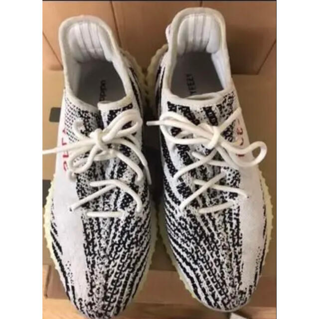 adidas イージーブースト yeezy 350 V2 ゼブラ　27センチ値下