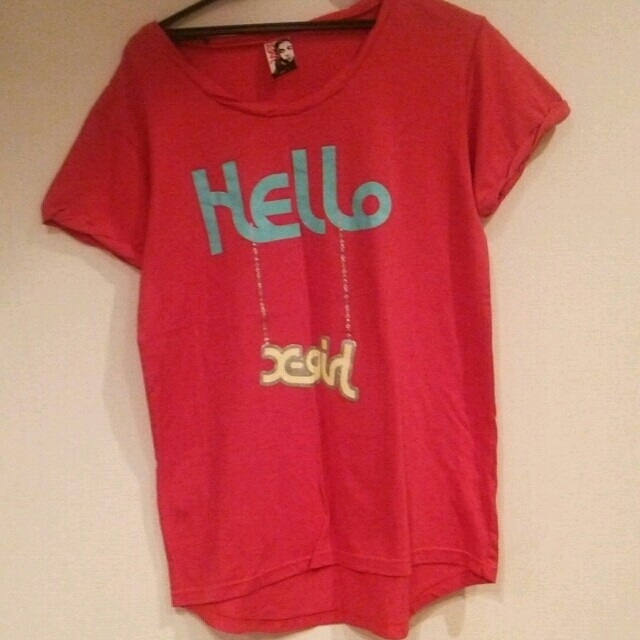 X-girl(エックスガール)のXgirl  ティシャツ レディースのトップス(Tシャツ(半袖/袖なし))の商品写真