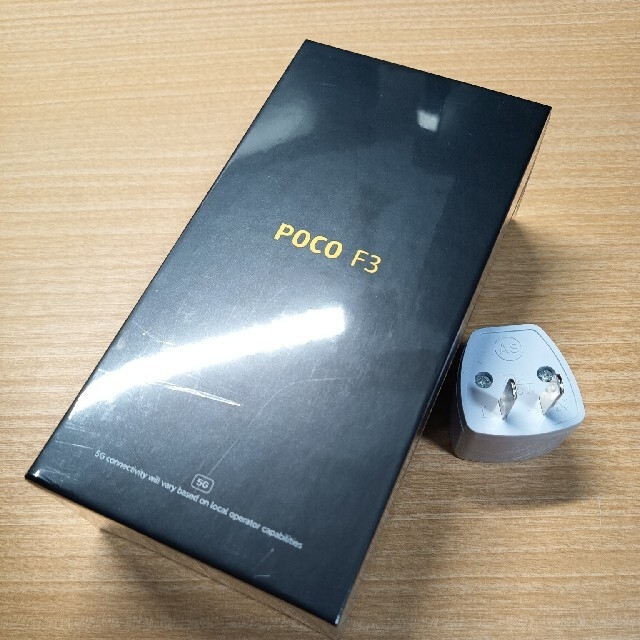 POCO F3 5G グローバル版　6GB RAM 128GB ROM ブルー スマホ/家電/カメラのスマートフォン/携帯電話(スマートフォン本体)の商品写真