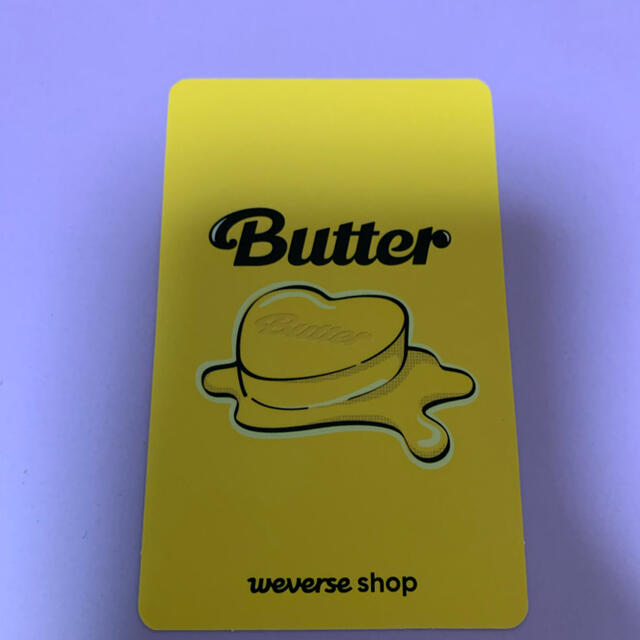 防弾少年団(BTS)(ボウダンショウネンダン)のBTS butter 特典トレカ　グク エンタメ/ホビーのタレントグッズ(アイドルグッズ)の商品写真