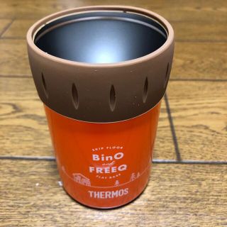 サーモス(THERMOS)のサーモス 保冷缶ホルダー 350ml缶用 JCB-352 オレンジ(食器)