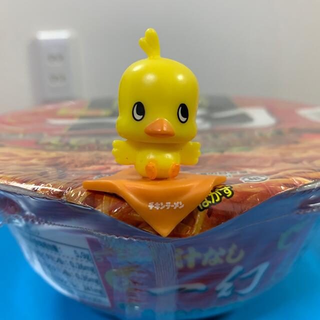 カップ麺の押さえ☆ひよこちゃん エンタメ/ホビーのコレクション(ノベルティグッズ)の商品写真