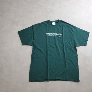 US古着　ビックシルエットTシャツ　グリーン(Tシャツ/カットソー(半袖/袖なし))