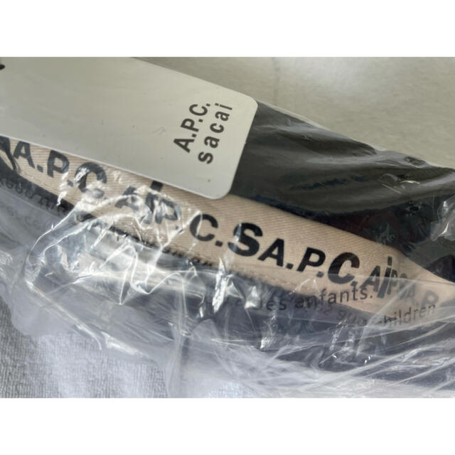 sacai(サカイ)のSACAI x A.P.C. ボディバッグ『Jackie』ダークネイビー新品  メンズのバッグ(ボディーバッグ)の商品写真