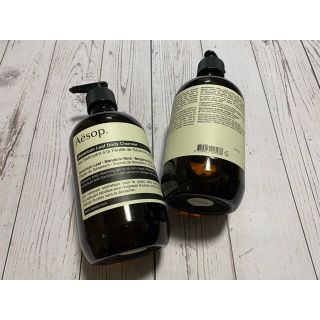 イソップ(Aesop)の新品 2本 Aesop イソップ ゼラニウム リーフ ボディクレンザー(ボディソープ/石鹸)