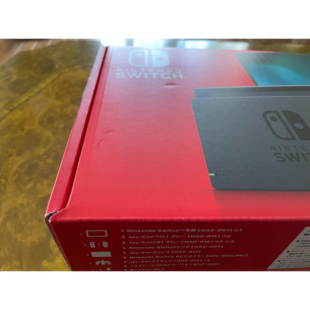 【超美品】新型Nintendo Switch本体グレー モンハンセットモンハン