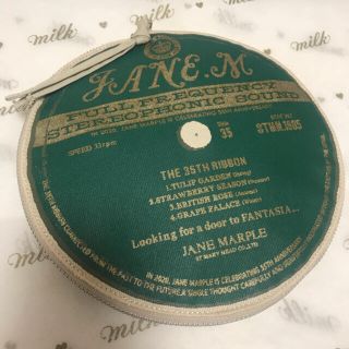 ジェーンマープル(JaneMarple)の新品 ジェーンマープル ノベルティ レコードバッグ(トートバッグ)