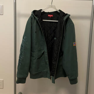 シュプリーム(Supreme)のsupreme jacket XL GREEN(ブルゾン)
