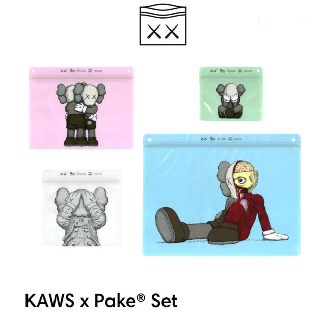 KAWS x Pake® Set KAWS TOKYO FRIST限定カラー