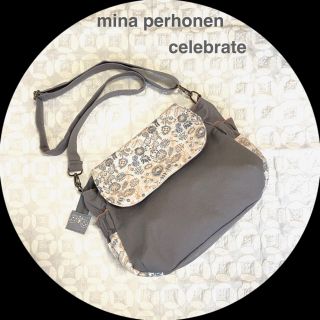 ミナペルホネン(mina perhonen)のイチゴ様専用です❤️ミナペルホネン❤︎フラップマザーズS❤︎celebrate(バッグ)