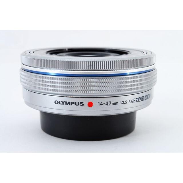 OLYMPUS(オリンパス)の#2991 ☆パンケーキ☆ OLYMPUS M.Zuiko 14-42mm EZ スマホ/家電/カメラのカメラ(レンズ(ズーム))の商品写真