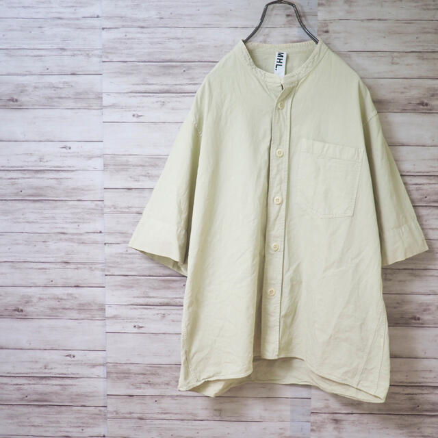 MHL. 18SS Natural Cotton Oxford SS Shirt