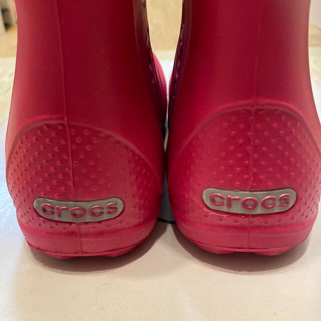 crocs(クロックス)のまとめ売り　クロックス　レインブーツ　マイメロ　シューズ　17cm 17.5cm キッズ/ベビー/マタニティのキッズ靴/シューズ(15cm~)(長靴/レインシューズ)の商品写真