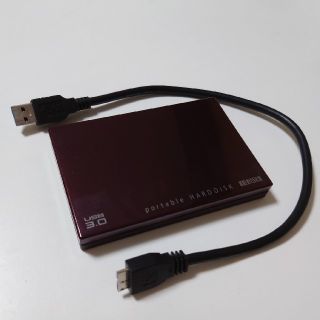 IODATA - USB3.0ポータブルハードディスク「超高速カクうす」1TB I-O ...