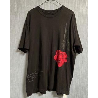 Yohji Yamamoto(Tシャツ/カットソー(半袖/袖なし) ・ レッド Yohji Yamamoto(Tシャツ/カットソー(半袖/袖なし) ・ レッド