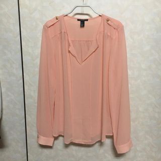 フォーエバートゥエンティーワン(FOREVER 21)のFOREVER21 シフォンブラウス(シャツ/ブラウス(長袖/七分))