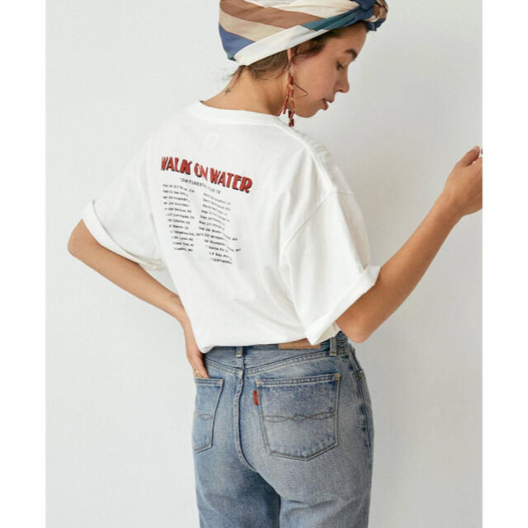 Ungrid(アングリッド)の新品　未使用　Ungrid   アングリッド　ツアーロゴルーズTee  レディースのトップス(Tシャツ(半袖/袖なし))の商品写真