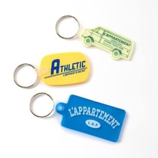 アパルトモンドゥーズィエムクラス(L'Appartement DEUXIEME CLASSE)のL'AppartementQuiky Key Tag 3P Set(キーホルダー)