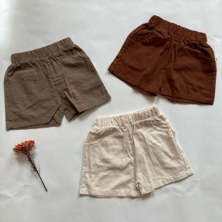 合わせやすくシンプル＊薄手で涼しい＊ハーフパンツ(パンツ/スパッツ)