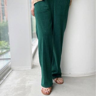 アパルトモンドゥーズィエムクラス(L'Appartement DEUXIEME CLASSE)の 【Americana/アメリカーナ】 Pile Relax Pants (カジュアルパンツ)