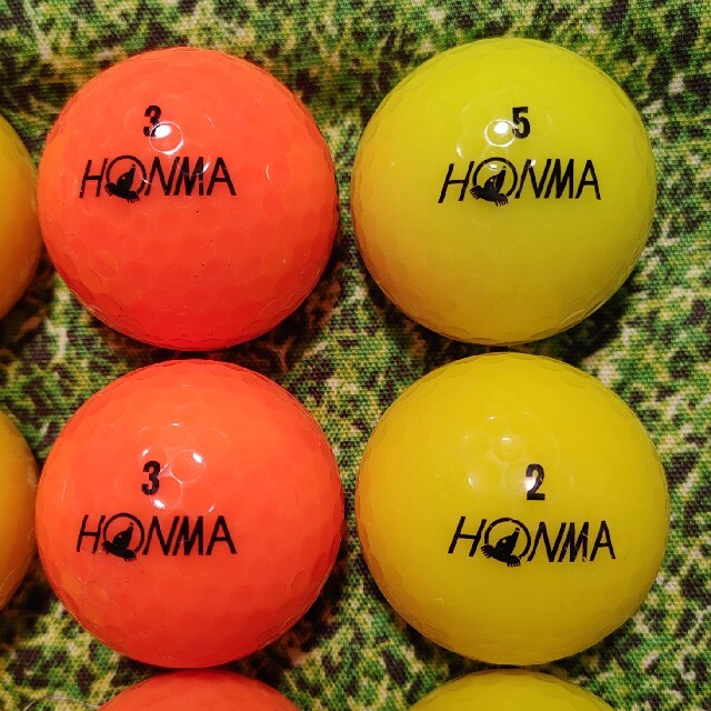 本間ゴルフ(ホンマゴルフ)のホンマゴルフ　D1　ロストボール　ゴルフボール　163 スポーツ/アウトドアのゴルフ(その他)の商品写真
