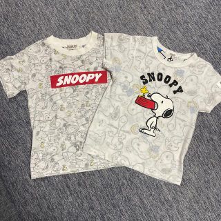 スヌーピー(SNOOPY)のSNOOPY ○110cmＴシャツ○2枚セット(Tシャツ/カットソー)