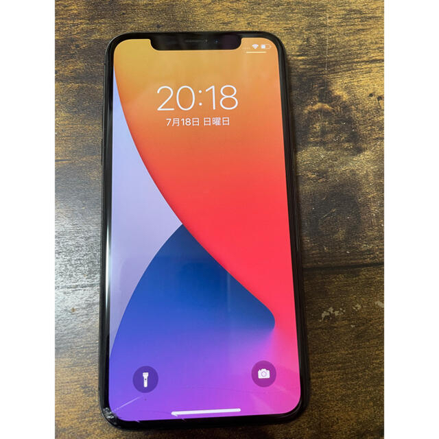 Apple(アップル)の【本体】iPhone X Space Gray 64 GB Softbank スマホ/家電/カメラのスマートフォン/携帯電話(スマートフォン本体)の商品写真