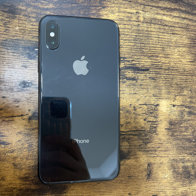 Apple(アップル)の【本体】iPhone X Space Gray 64 GB Softbank スマホ/家電/カメラのスマートフォン/携帯電話(スマートフォン本体)の商品写真