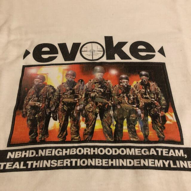 GOODENOUGH(グッドイナフ)の初期 97年 ネイバーフッド EVOKE Tシャツ 90s USA製　NBHD メンズのトップス(Tシャツ/カットソー(半袖/袖なし))の商品写真