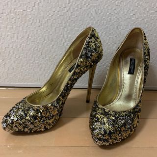 ドルチェアンドガッバーナ(DOLCE&GABBANA)のドルガバ　ドルチェアンドガッバーナ　パンプス　37(ハイヒール/パンプス)