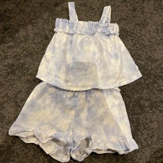 ザラキッズ(ZARA KIDS)のzara  baby タイダイ柄　上下セット(タンクトップ/キャミソール)