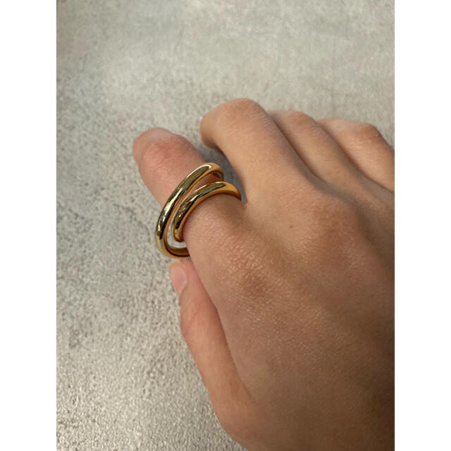 Ameri VINTAGE(アメリヴィンテージ)のgold  ring 指輪　アクセサリー　accessory レディースのアクセサリー(リング(指輪))の商品写真