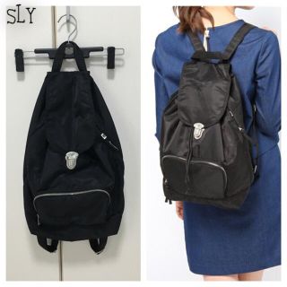 スライ(SLY)のSLY SIMPLE NYLON BACK PACK(リュック/バックパック)