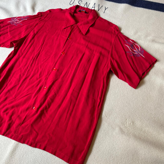 90s PAUL REED TOYO ENTERPRISE S/Sレーヨンシャツ 1