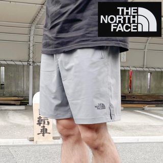 ザノースフェイス(THE NORTH FACE)のノースフェイス ナイロンハーフパンツ スイムウェア 水着 水陸両用 グレー L(ショートパンツ)