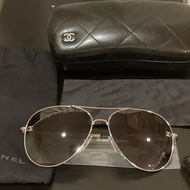 美品 CHANELユニセックスサングラスch4189TQ-c124s8 - サングラス/メガネ