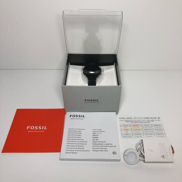 FOSSIL(フォッシル)の【美品・送料無料】FOSSIL SPORT　FTW6024　ブラック メンズの時計(腕時計(デジタル))の商品写真