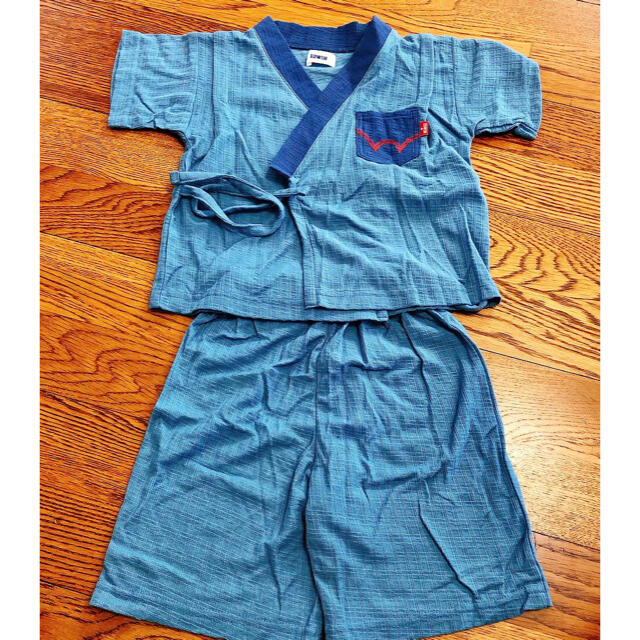 EDWIN(エドウィン)のEDWIN 子供 甚平☆ キッズ/ベビー/マタニティのキッズ服男の子用(90cm~)(甚平/浴衣)の商品写真