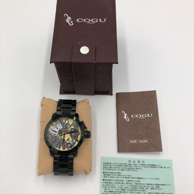 COGU(コグ)のゆっきい様　新品同様　COGU  コグ　迷彩　腕時計 メンズの時計(腕時計(アナログ))の商品写真