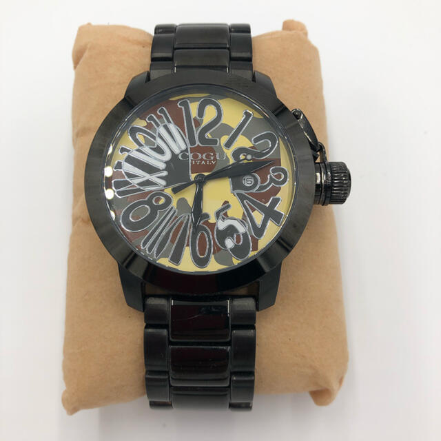 COGU(コグ)のゆっきい様　新品同様　COGU  コグ　迷彩　腕時計 メンズの時計(腕時計(アナログ))の商品写真