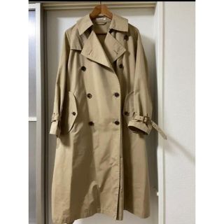 コモリ(COMOLI)のAURALEE FINX POLYESTER BIG TRENCH COAT(トレンチコート)