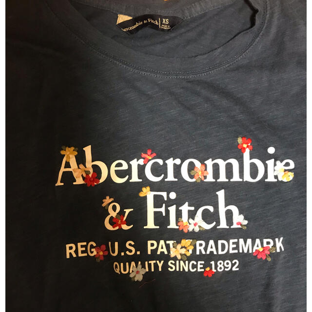 Abercrombie&Fitch(アバクロンビーアンドフィッチ)のアバクロ　Tシャツ　XSサイズ レディースのトップス(Tシャツ(半袖/袖なし))の商品写真