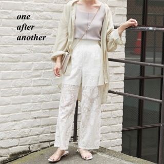 ワンアフターアナザーナイスクラップ(one after another NICE CLAUP)の新品 one after another オパールパンツ(カジュアルパンツ)