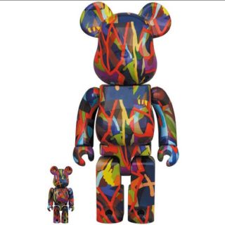 BE@RBRICK KAWS TENSION 100% & 400%(キャラクターグッズ)