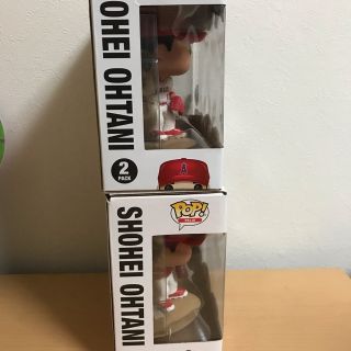 新品】大谷翔平 FUNKO POP ファンコ 赤・白ユニセット 4体セット 2の