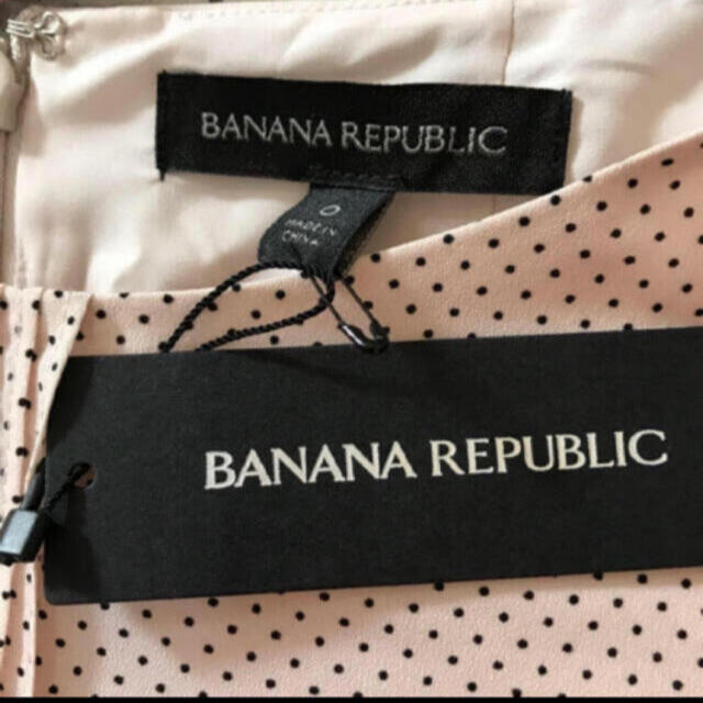 Banana Republic(バナナリパブリック)の★バナナリパブリック バナリパ★ドット 水玉 ワンピース サイズ0 ¥13000 レディースのワンピース(ミニワンピース)の商品写真
