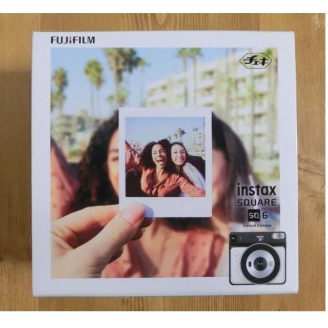 カメラ富士フイルム チェキ instax SQUARE SQ6 パールホワイト